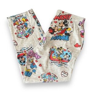Disney Minnie & Mickey Mouse Vintage Sweatpants